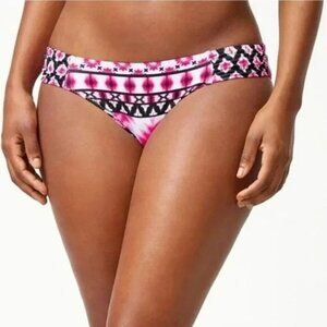 NWT Tommy Bahama Cerise Reversible Bikini Swim Bottom Medium UPF sun protect
